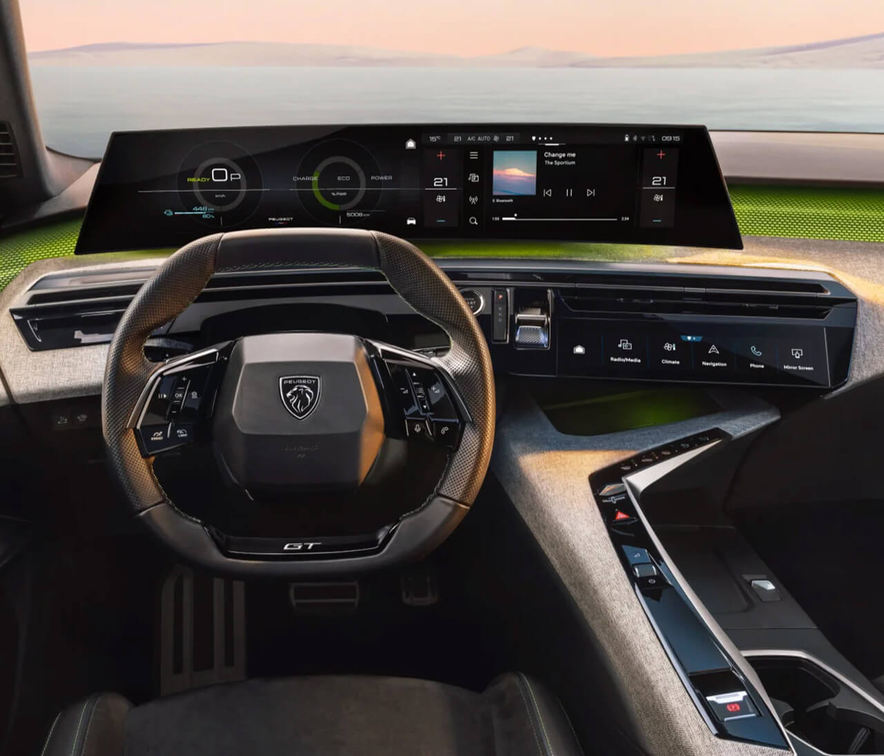 PEUGEOT 5008 - Panoramatický PEUGEOT i-Cockpit®