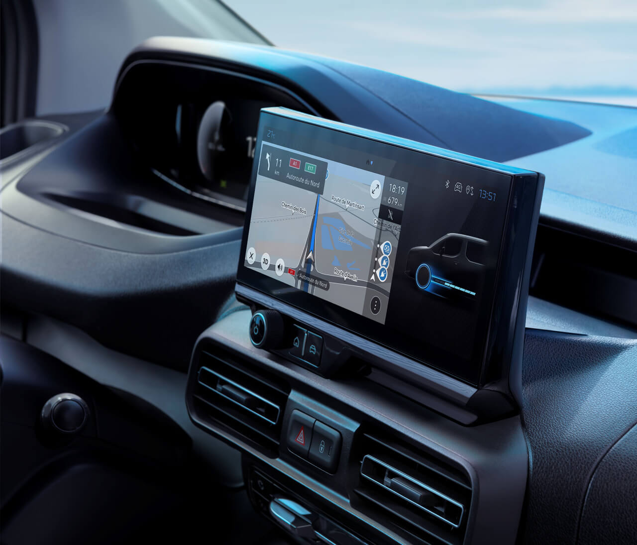 PEUGEOT Partner - moderní interiér