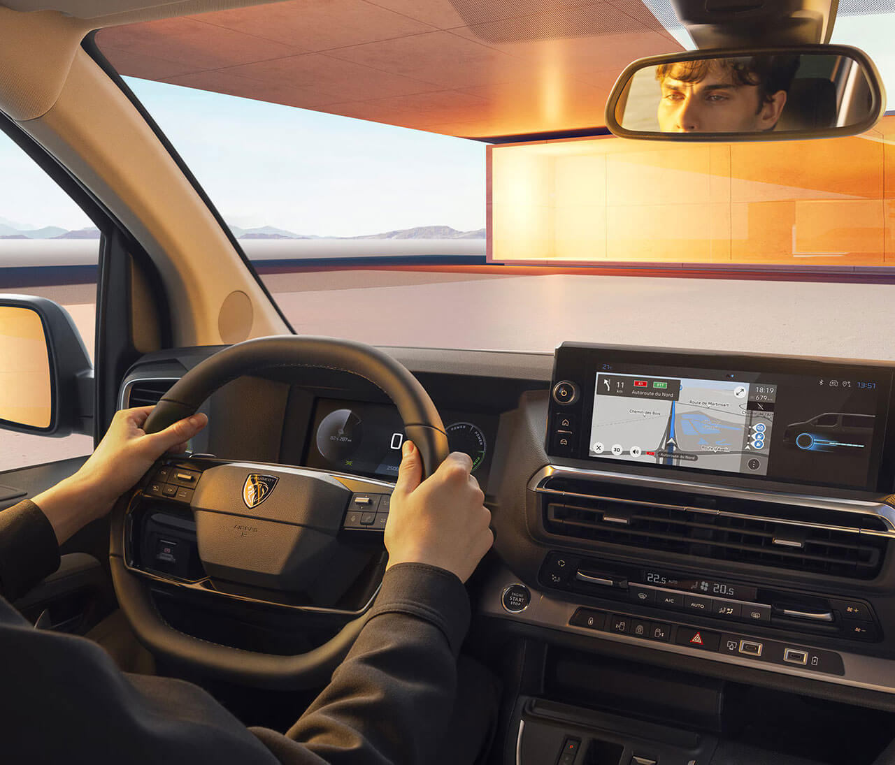 PEUGEOT Traveller - skvělý přehled uvnitř i venku